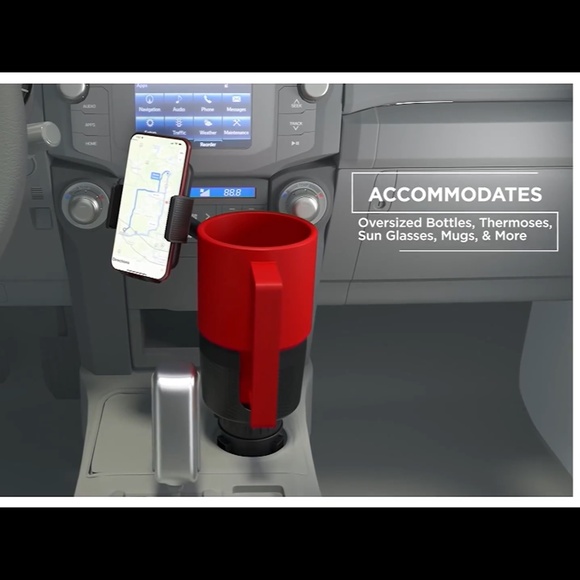 Limitless Expandable & Customizable Cup & Phone Holder. New - Picture 12 of 16
